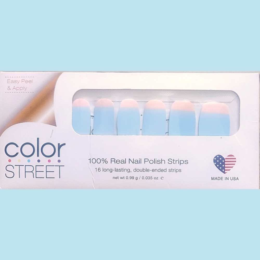 Color Street Nail Polish Strips Seaside Dreams Retired HTF